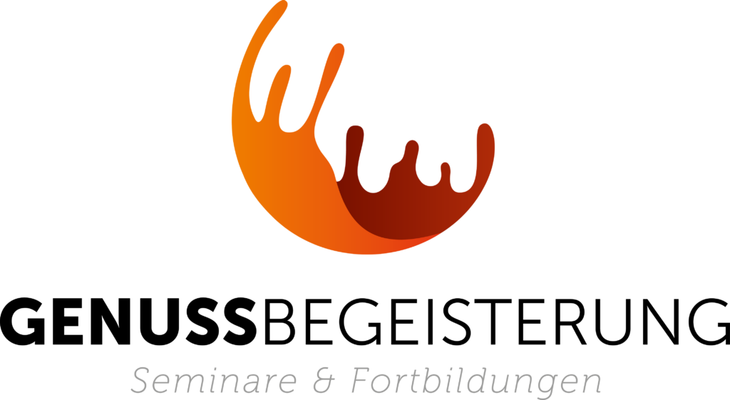 Genussbegeisterung Logo: Seminare und Fortbildungen